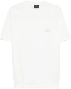 Emporio Armani Logo T-Shirt - White