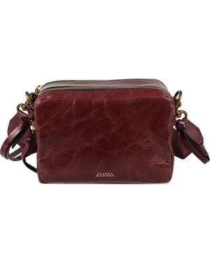Isabel Marant Wardy Zip Shoulder Bag - Brown