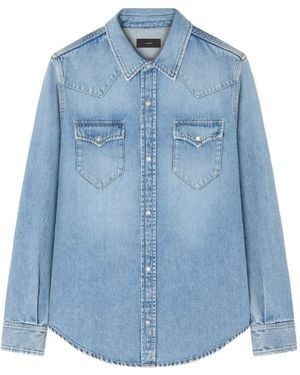 Alanui Camicia Denim - Blu