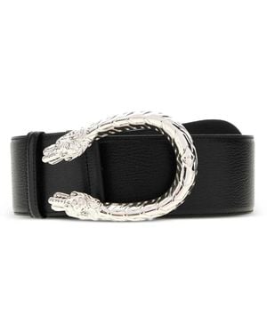 Gucci Dionysus Leather Belt - Black