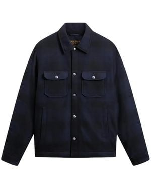 Woolrich Alaskan Overshirt - Blue