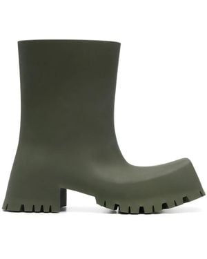 Balenciaga Trooper Boots - Green