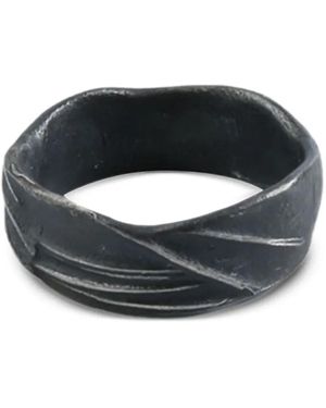 Detaj Twisted Elegance Ring - Black
