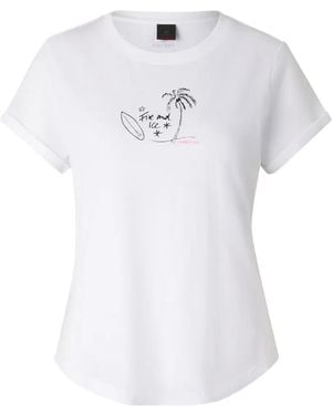 Bogner Fire + Ice Debra Graphic-Print T-Shirt - White