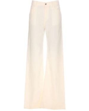 TRUE AVENUE Cotton Pants - Natural