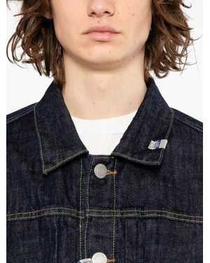 Maison Mihara Yasuhiro Selvage Denim Jacket - Blue