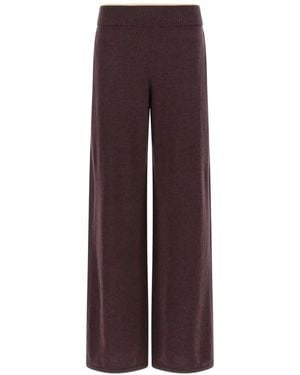 Pinko Logo-Patch Pants - Purple