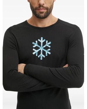 Icebreaker X Protect Our Winters Long-Sleeve Performance Top - Black