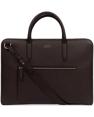Smythson Ludlow Briefcase - Black