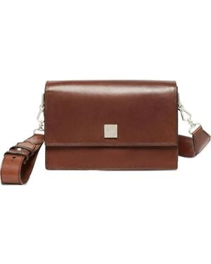Max Mara Biancaroughs Leather Shoulder Bag - Brown