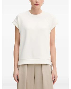 Joop! Tamea Short-Sleeve Sweatshirt - White