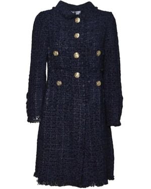 Charlott フレイド コート - ブルー