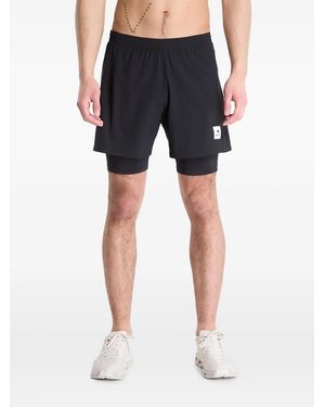 Saysky Pace 2-In-1 Shorts - Blau
