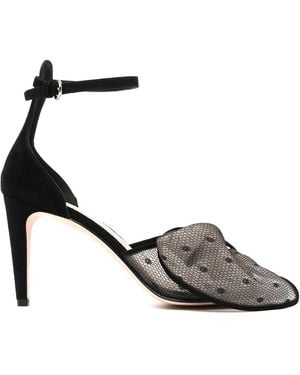Red(V) Re(D)Bel Bow Sandals - Black