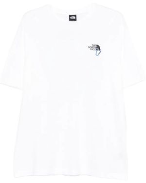 The North Face ロゴ Tシャツ - ホワイト