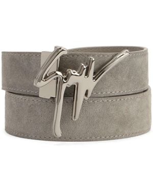 Giuseppe Zanotti Giuseppe Suede Belt - Grey