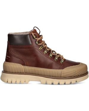 GANT レースアップ ブーツ - ブラウン