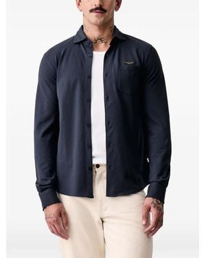 Aeronautica Militare Chemise À Poches Poitrine - Blue