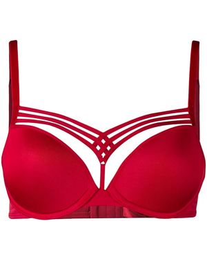 Marlies Dekkers 'Dame De Paris' Push Up Bra - Red