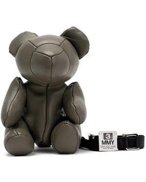 Maison Mihara Yasuhiro Dolls Bear Mini Bag - Grey