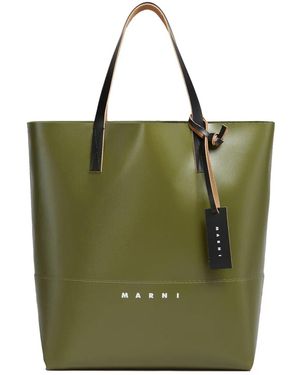 Marni ‘Tribeca’ Shopper Bag - Green