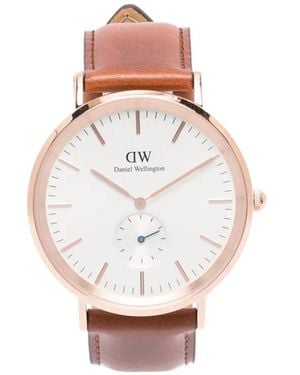 Daniel Wellington Multi-Eye St Mawes-Leather-Strap 40Mm - White
