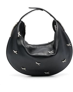 Genny Fortune Appliqué-Detailing Tote Bag - Black