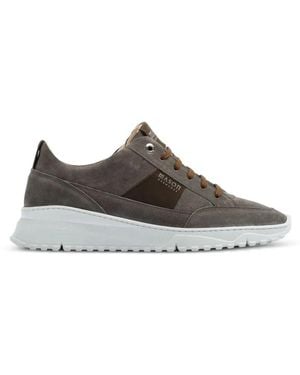 Mason's Tia Runner Lace-Up Sneakers - Gray