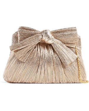 Loeffler Randall Clutch Rayne Plissé - Neutro