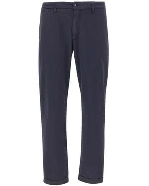 Re-hash Patch-Detail Pants - Blue