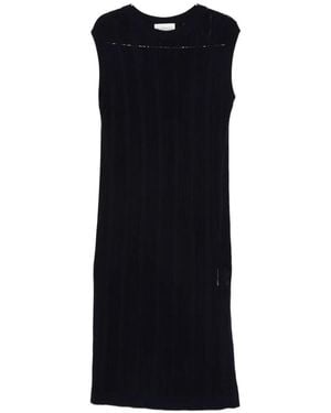 Bompard Knitted Midi Dress - Black