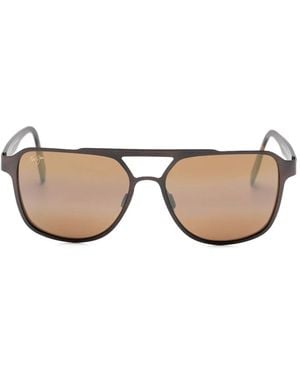 Maui Jim Sonnenbrille Mit Doppelsteg - Natur