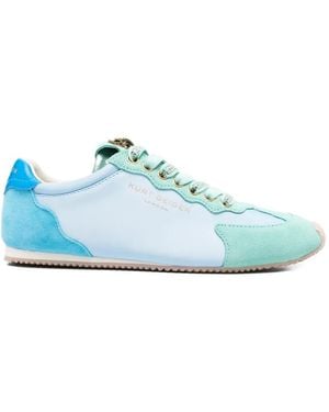 Kurt Geiger Baskets Islington À Empiècements - Blue