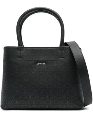 Calvin Klein Business ハンドバッグ M - ブラック