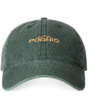 PODHIO Logo-Embroidered Baseball Cap - Green