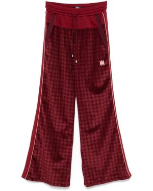 Amiri Jogginghose Mit Ma-Monogramm - Rot