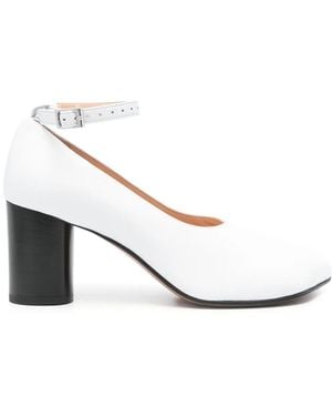 Niccolò Pasqualetti 60Mm Obliqua Pumps - White