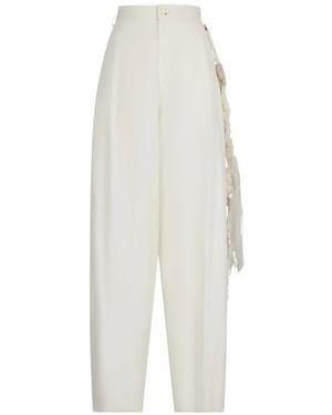 DARKPARK Phebe Wide-Leg Pants - White