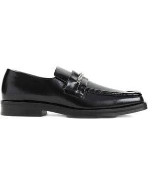 Martine Rose Patent-leather loafers - Schwarz