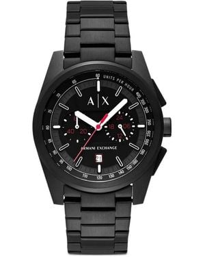 ARMANI EXCHANGE Parker Chronograph 42Mm Watch - Black