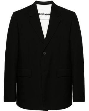 Jil Sander Blazer Jacket - Black