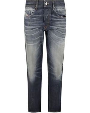 DIESEL Cotton Slim-Fit Jeans - Blue