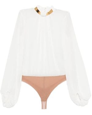 Elisabetta Franchi Bodysuit - White