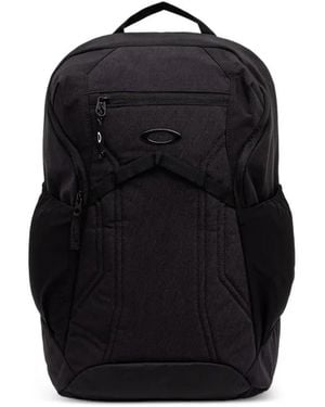 Oakley Enduro Logo-Plaque Zip-Fastening Backpack - Black