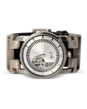 Parts Of 4 Montre Skeleton Dial 42 Mm - Gris