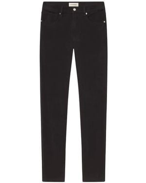 FRAME Modern Straight-Leg Jeans - Black