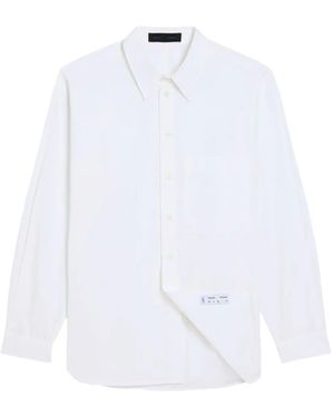 Proenza Schouler Simon Poplin Shirt - White