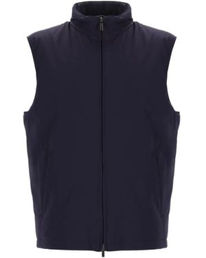 Fay Weste mit Reißverschluss - Blau