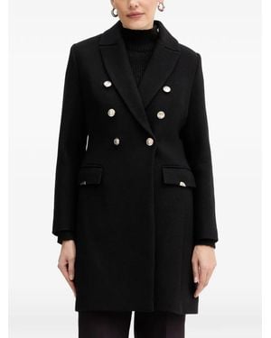 Morgan Buttoned Coat - Black