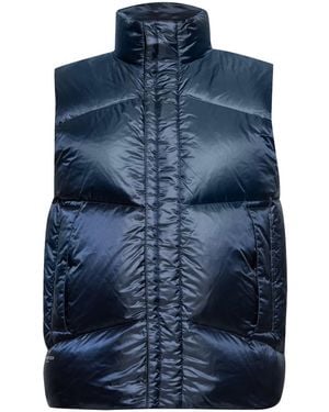 Woolrich スタンドカラー トップ - ブルー